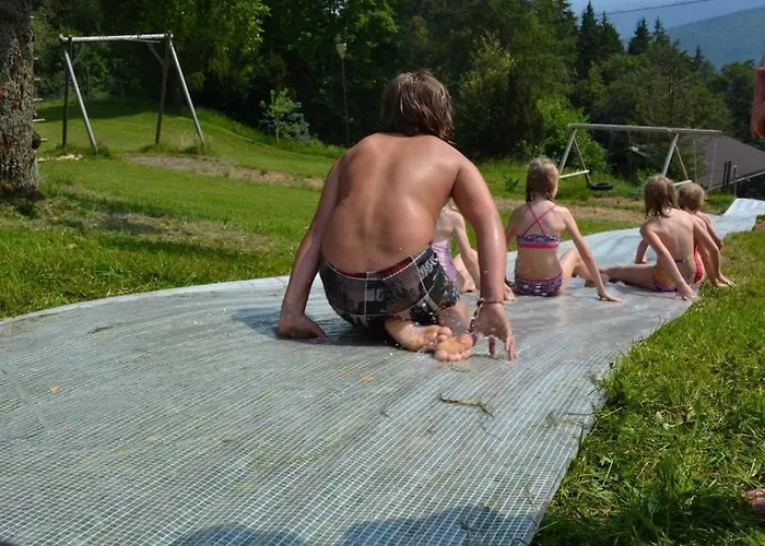 Holzhaus Zum Schwarz'n Apartment Aurach am Hongar