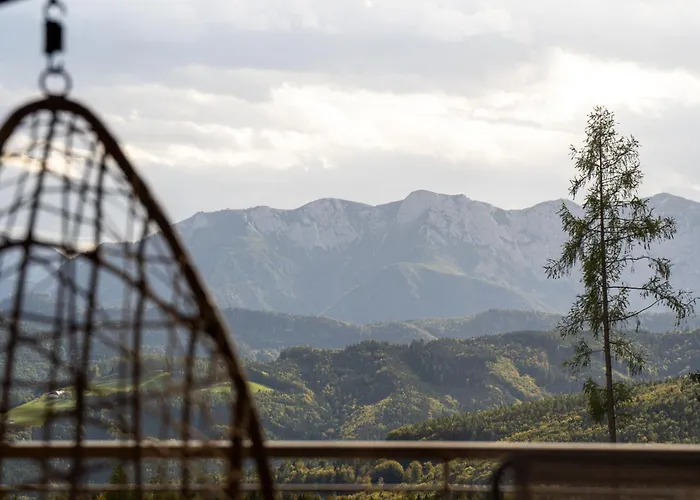 Holzhaus Zum Schwarz'n Aurach am Hongar