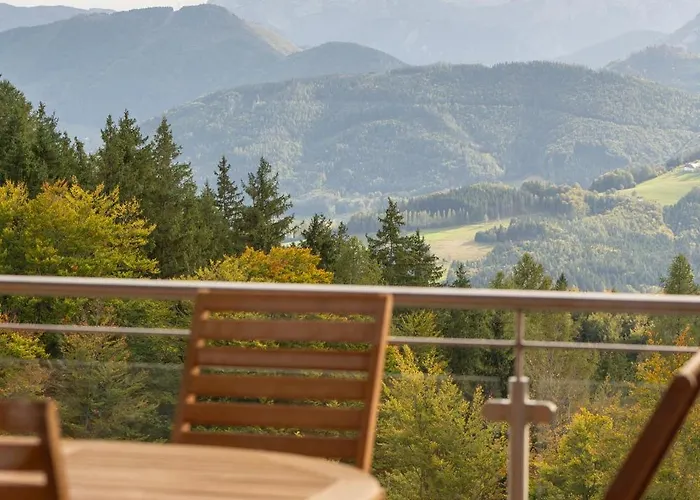 Holzhaus Zum Schwarz'n Aurach am Hongar